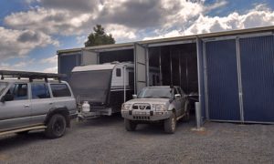 full height caravan storage